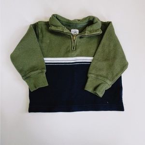 Toddler vintage Old Navy half zip pullover | size 2T
